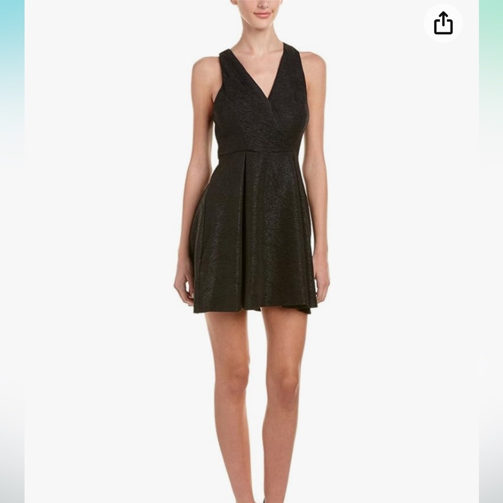 BCBGeneration Surplice Pleat Dress